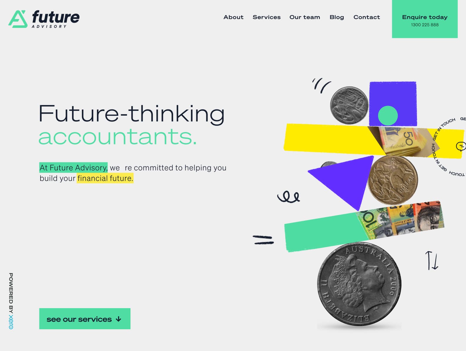 Future Advisory custom web design